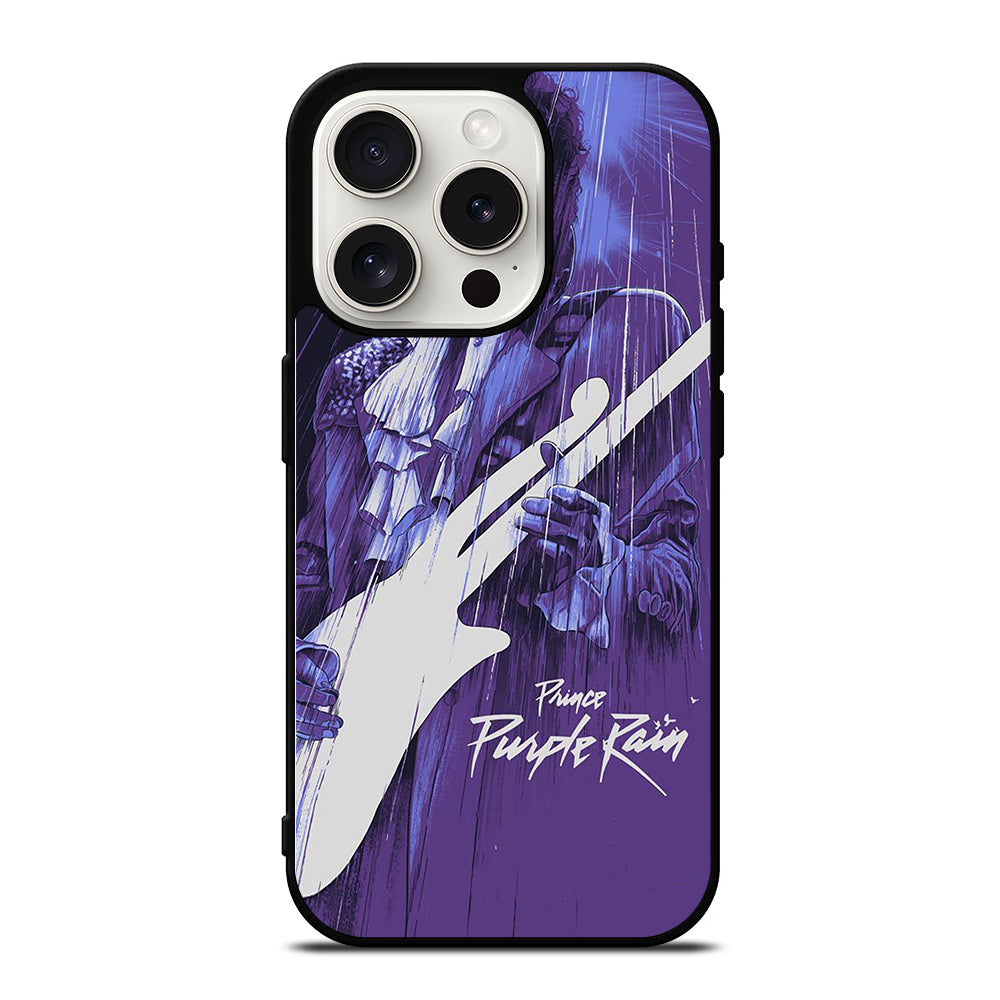 PRINCE PURPLE RAIN POSTER iPhone 15 Pro Case Cover