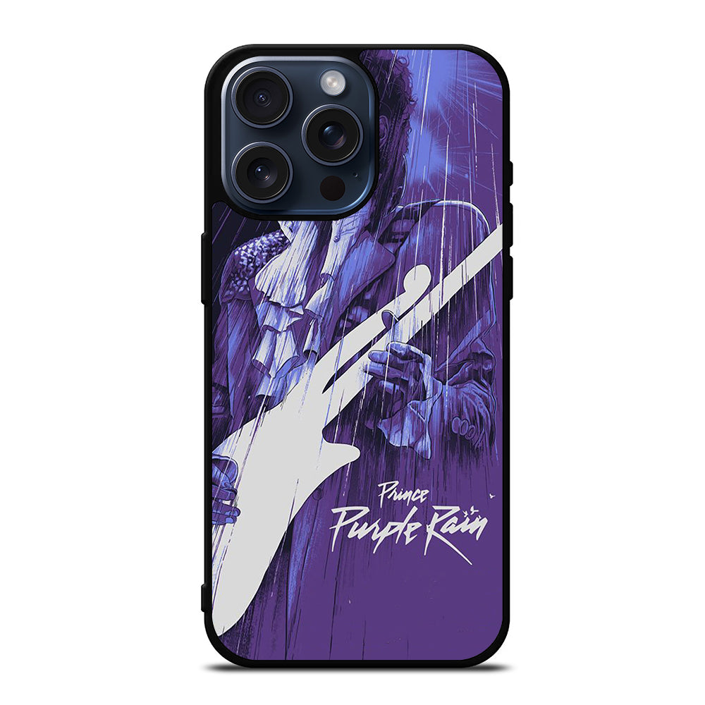 PRINCE PURPLE RAIN POSTER iPhone 15 Pro Max Case Cover