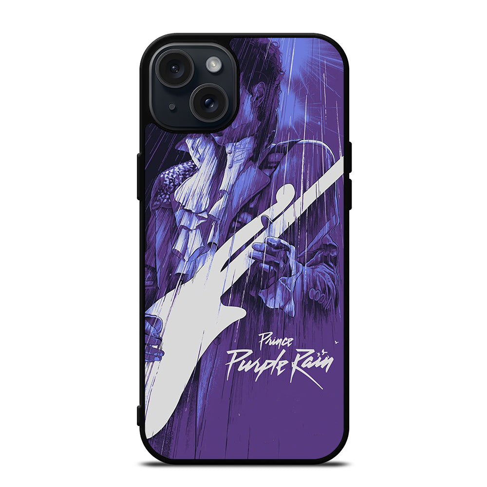 PRINCE PURPLE RAIN POSTER iPhone 15 Plus Case Cover