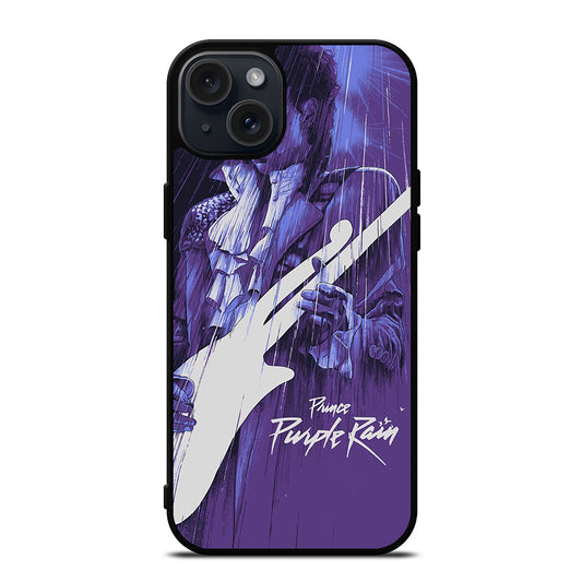 PRINCE PURPLE RAIN POSTER iPhone 15 Plus Case Cover