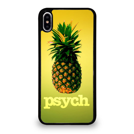 PSYCH PINEAPPLE LOGO iPhone XS Max Case Cover