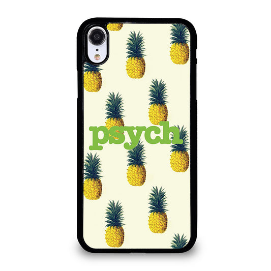 PSYCH PINEAPPLE PATTERN iPhone XR Case Cover