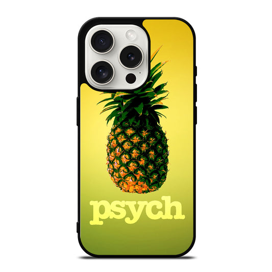 PSYCH PINEAPPLE LOGO iPhone 15 Pro Case Cover