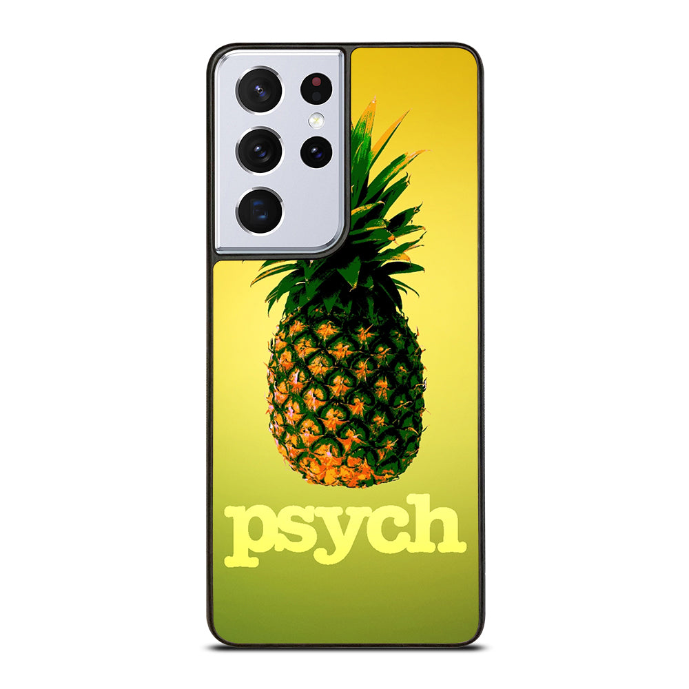 PSYCH PINEAPPLE LOGO Samsung Galaxy S21 Ultra Case Cover