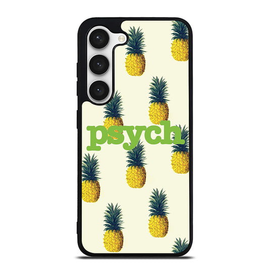 PSYCH PINEAPPLE PATTERN Samsung Galaxy S23 Case Cover