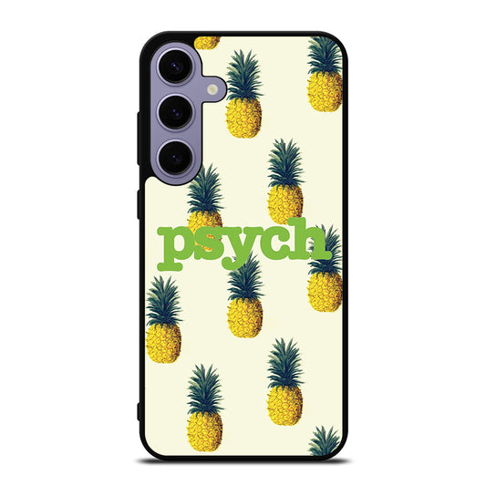 PSYCH PINEAPPLE PATTERN Samsung Galaxy S24 Plus Case Cover