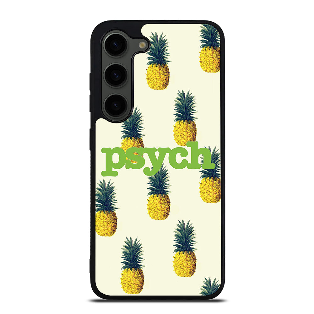 PSYCH PINEAPPLE PATTERN Samsung Galaxy S23 Plus Case Cover