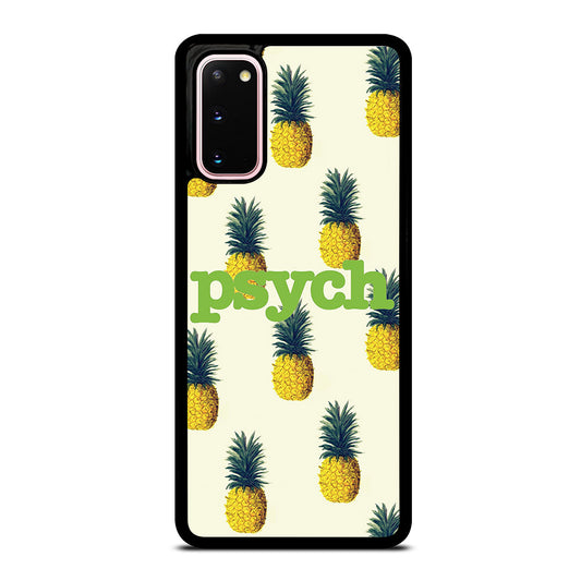 PSYCH PINEAPPLE PATTERN Samsung Galaxy S20 Case Cover