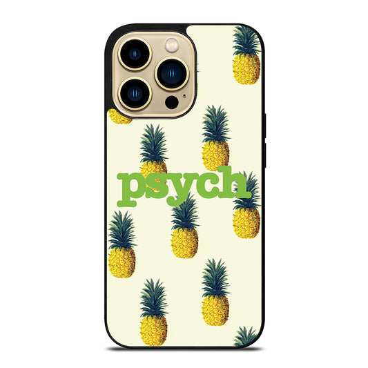 PSYCH PINEAPPLE PATTERN iPhone 14 Pro Max Case Cover