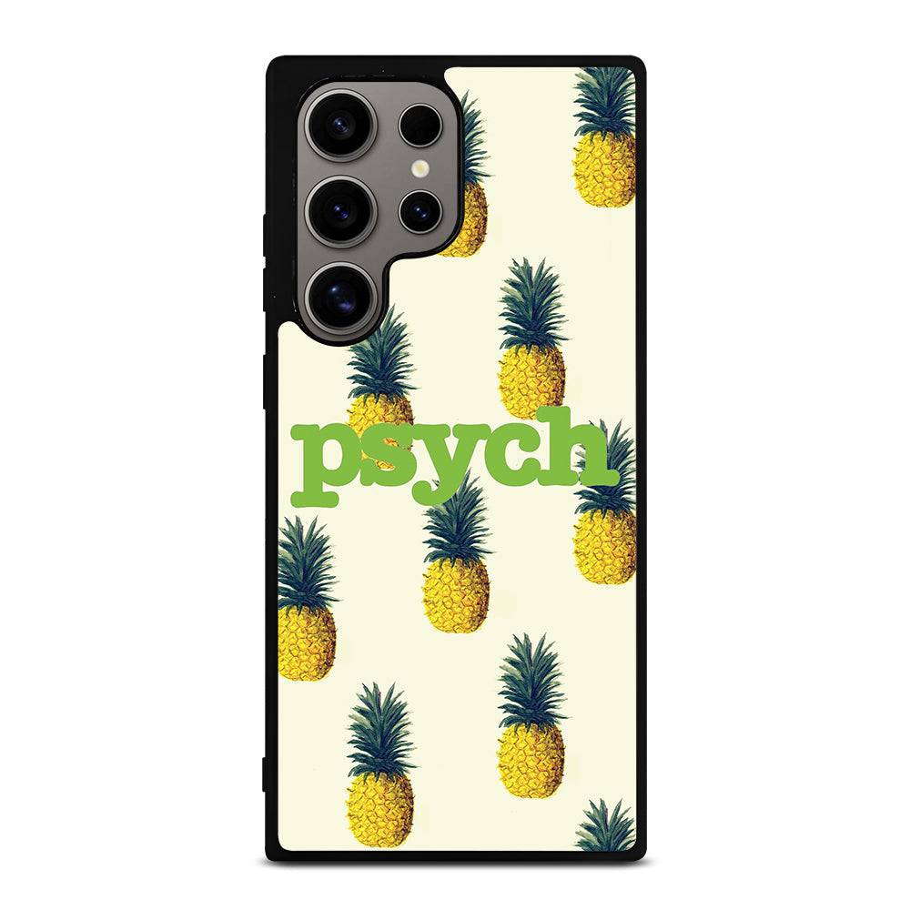 PSYCH PINEAPPLE PATTERN Samsung Galaxy S24 Ultra Case Cover