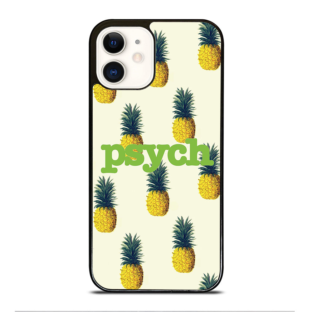 PSYCH PINEAPPLE PATTERN iPhone 12 Case Cover