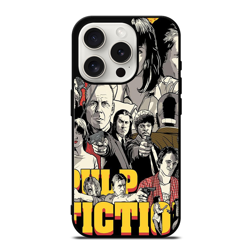 PULP FICTION POSTER iPhone 15 Pro Case Cover