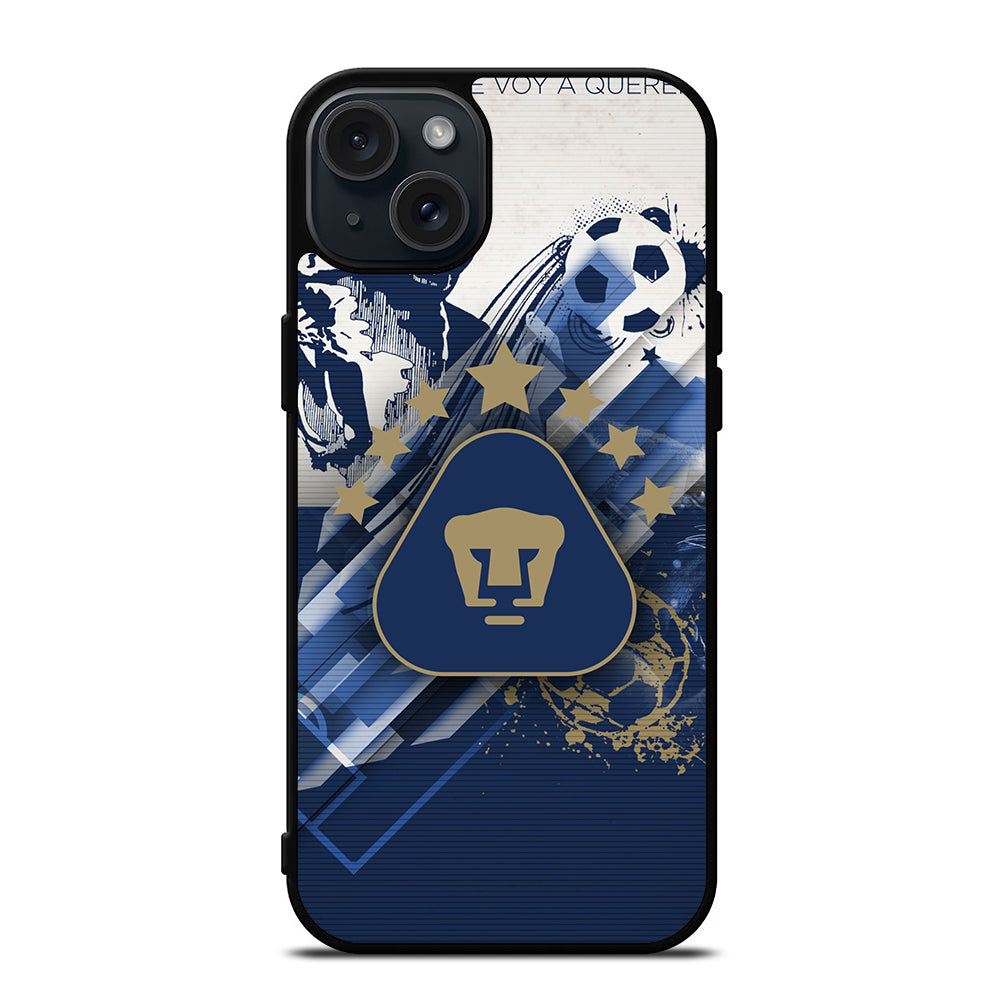 PUMAS UNAM CLUB DE FOOTBALL 2 iPhone 15 Plus Case Cover