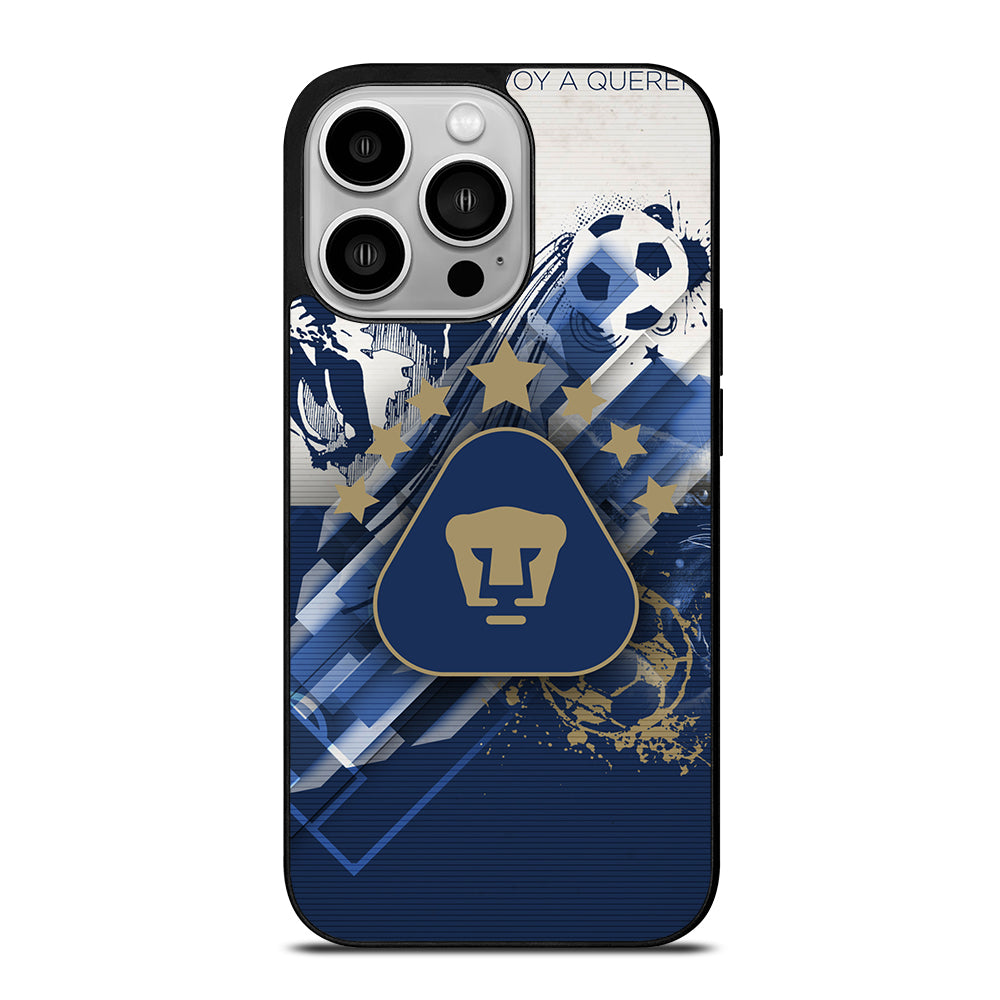 PUMAS UNAM CLUB DE FOOTBALL 2 iPhone 14 Pro Case Cover