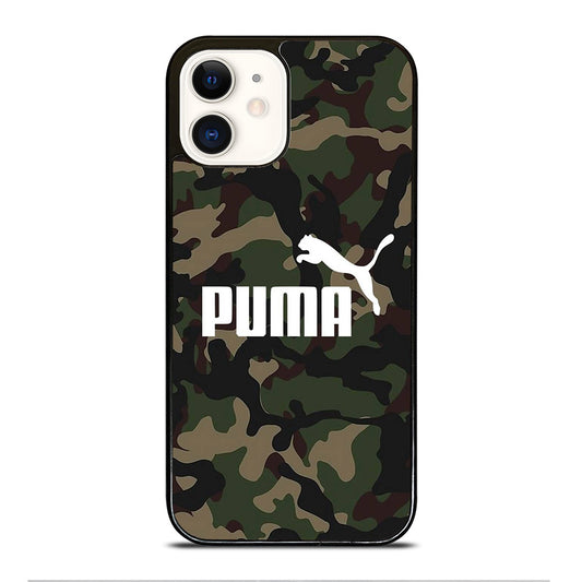 PUMA CAMO LOGO iPhone 12 Case Cover