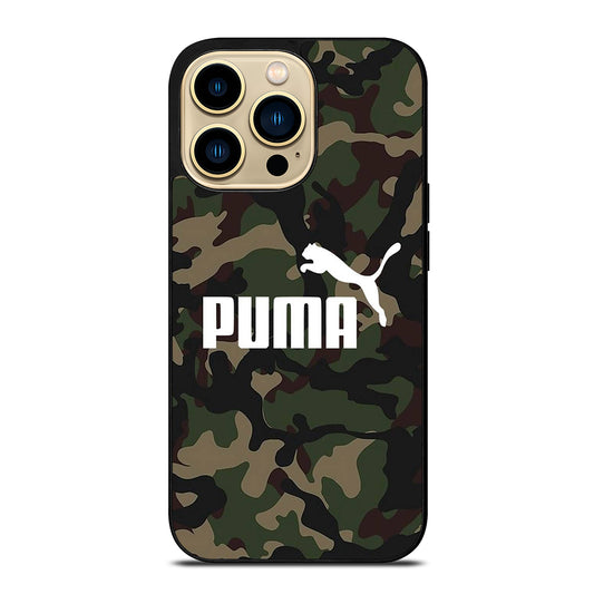 PUMA CAMO LOGO iPhone 14 Pro Max Case Cover