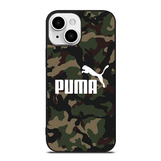 PUMA CAMO LOGO iPhone 13 Mini Case Cover