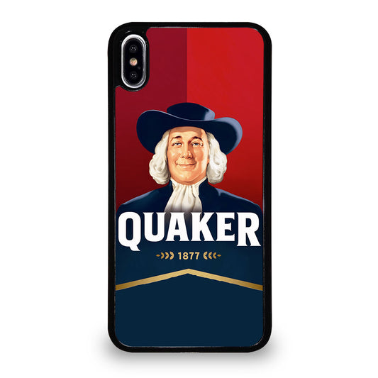 QUAKER OAT LOGO iPhone XS Max Case Cover