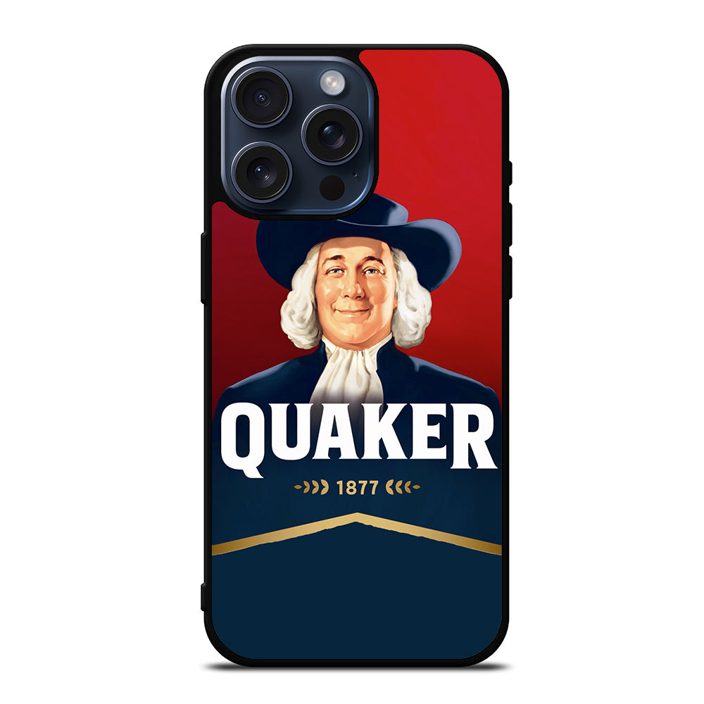 QUAKER OAT LOGO iPhone 15 Pro Max Case Cover