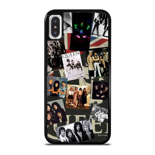 QUEEN BAND COLLAGE iPhone X / XS Case Cover