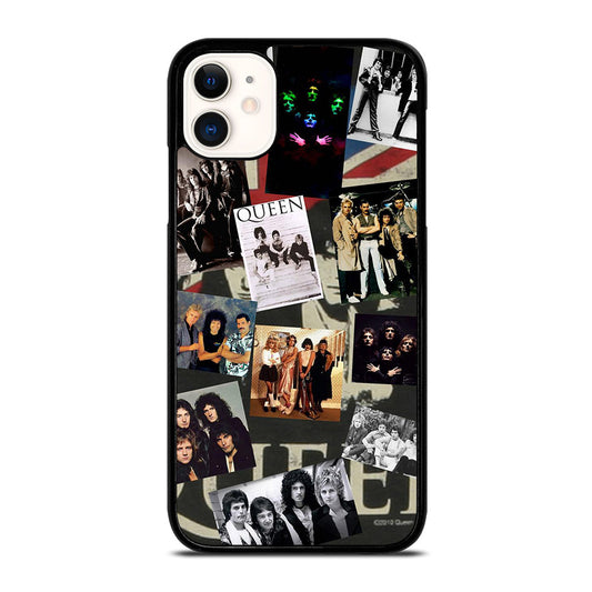 QUEEN BAND COLLAGE iPhone 11 Case Cover