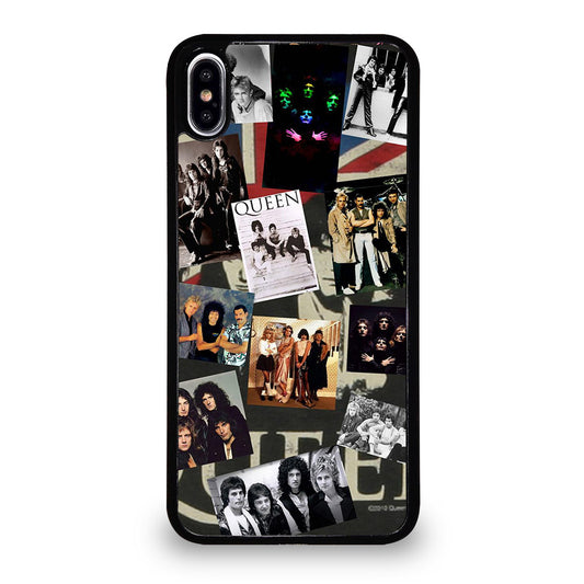 QUEEN BAND COLLAGE iPhone XS Max Case Cover