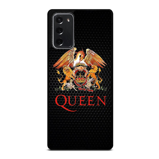 QUEEN BAND METAL LOGO Samsung Galaxy Note 20 Case Cover