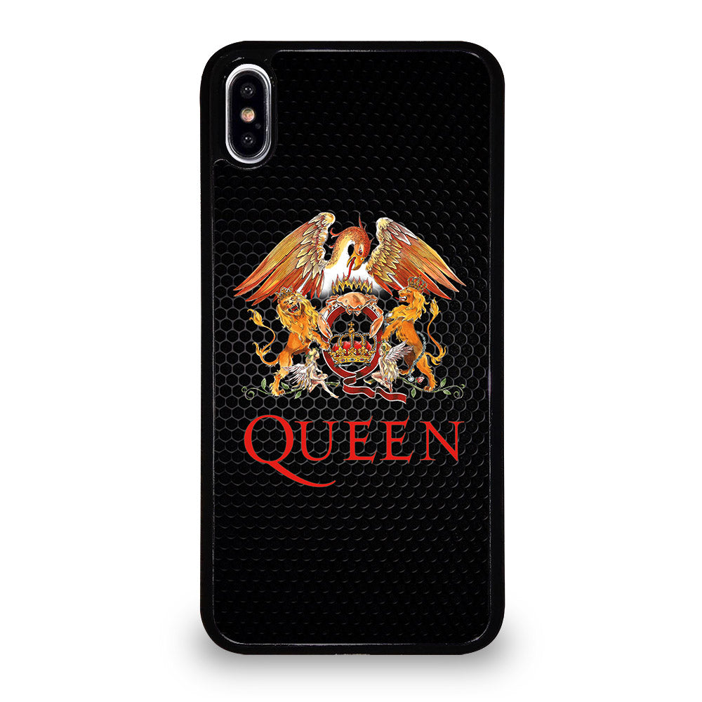 QUEEN BAND METAL LOGO iPhone XS Max Case Cover
