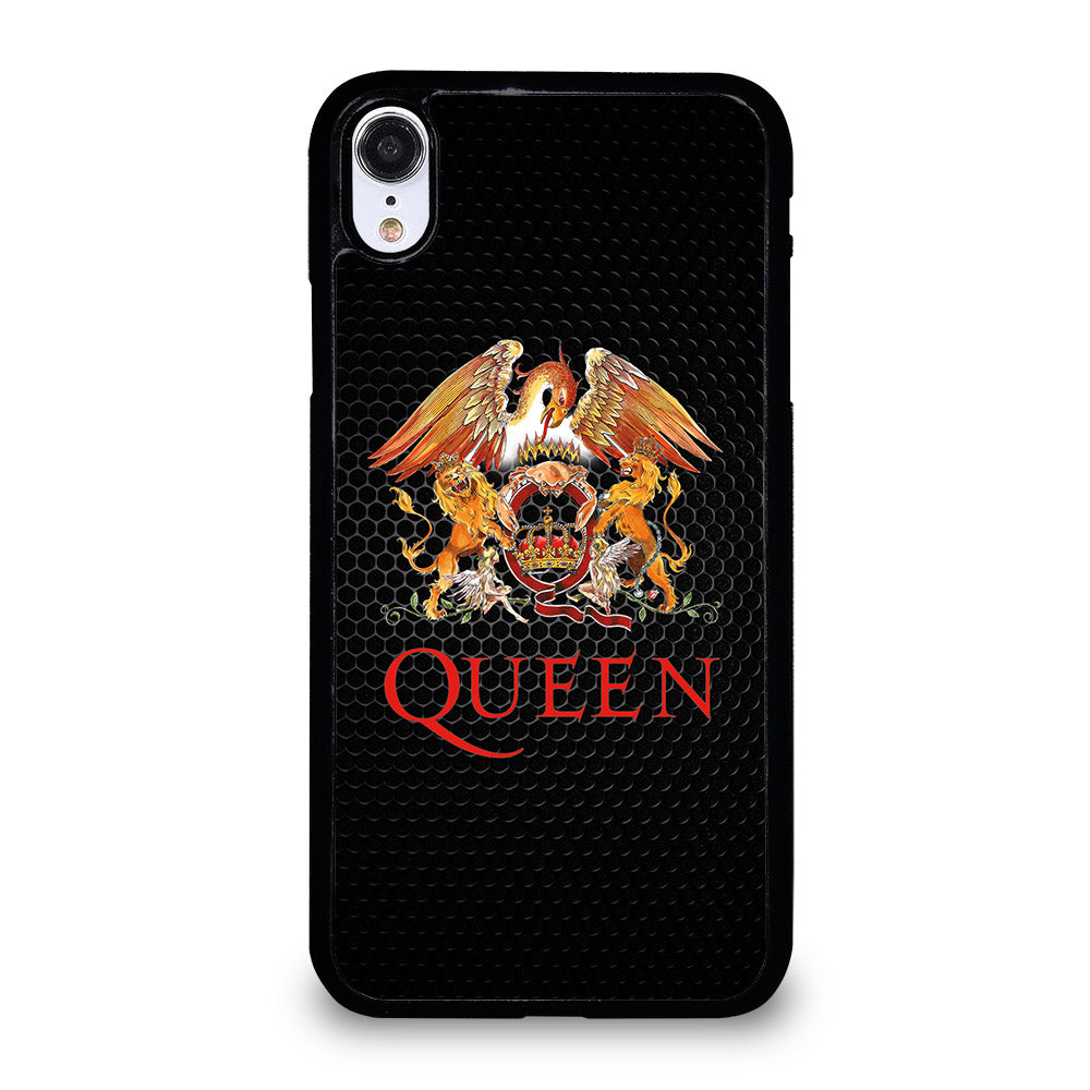 QUEEN BAND METAL LOGO iPhone XR Case Cover