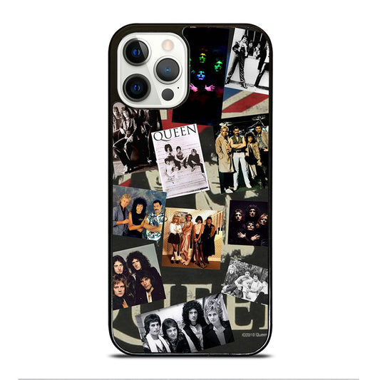 QUEEN BAND COLLAGE iPhone 12 Pro Case Cover