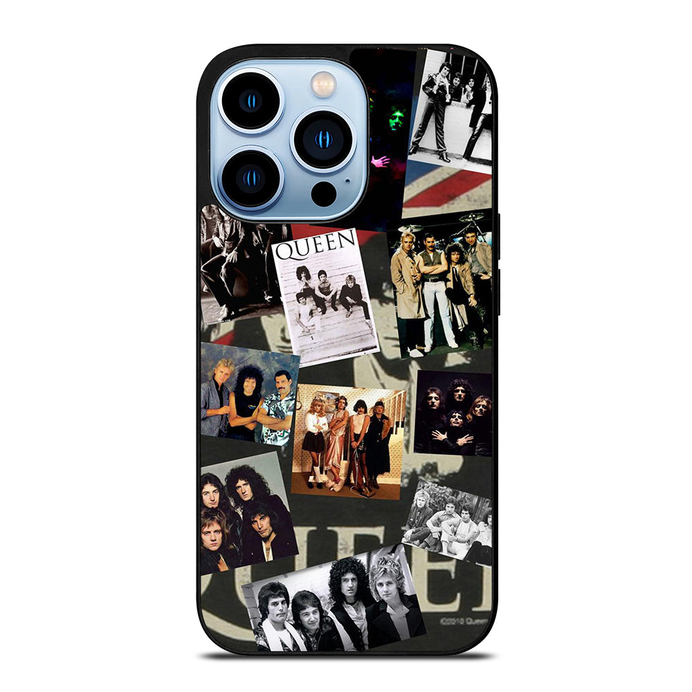 QUEEN BAND COLLAGE iPhone 13 Pro Max Case Cover