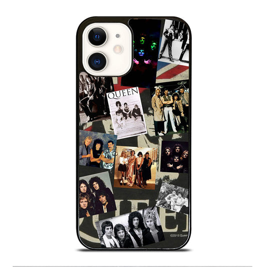 QUEEN BAND COLLAGE iPhone 12 Case Cover