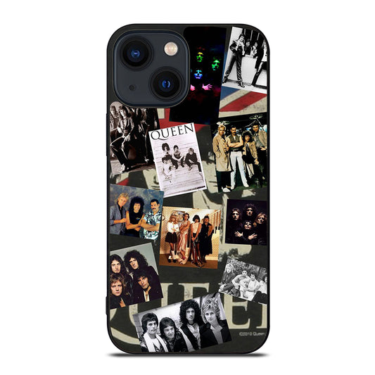 QUEEN BAND COLLAGE iPhone 14 Plus Case Cover