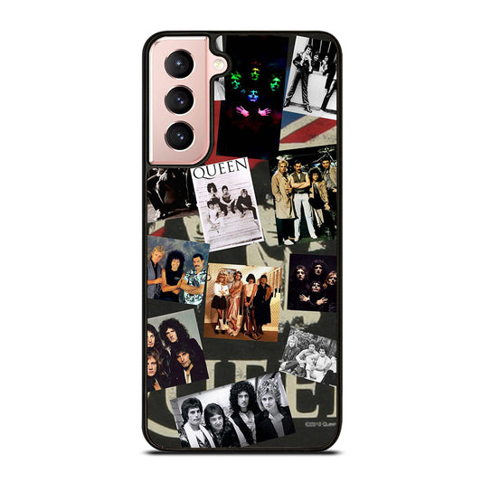 QUEEN BAND COLLAGE Samsung Galaxy S21 Case Cover