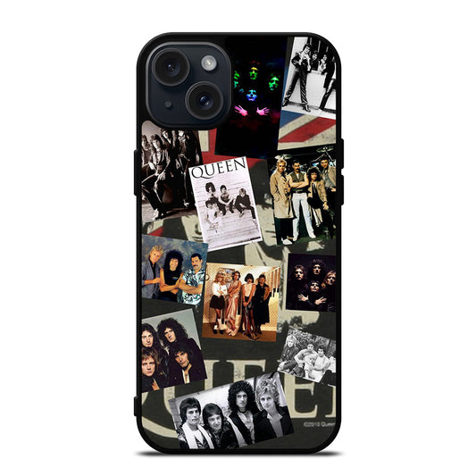 QUEEN BAND COLLAGE iPhone 15 Plus Case Cover