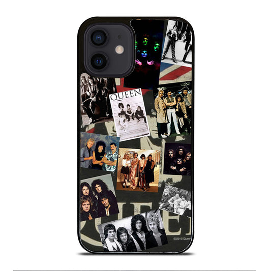 QUEEN BAND COLLAGE iPhone 12 Mini Case Cover