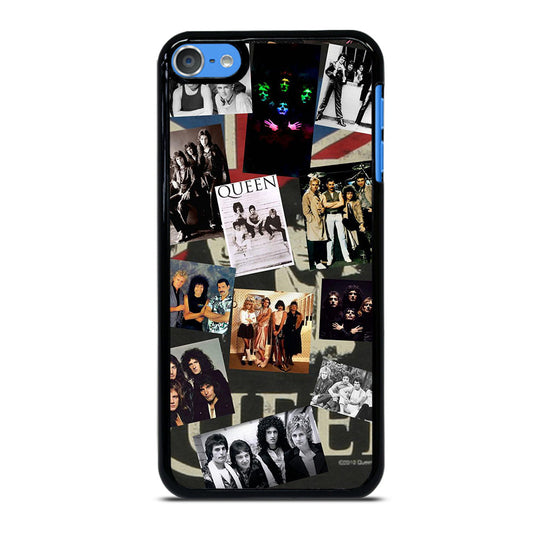 QUEEN BAND COLLAGE iPod Touch 7 Case Cover