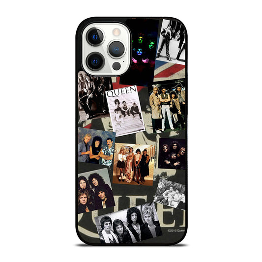 QUEEN BAND COLLAGE iPhone 12 Pro Max Case Cover