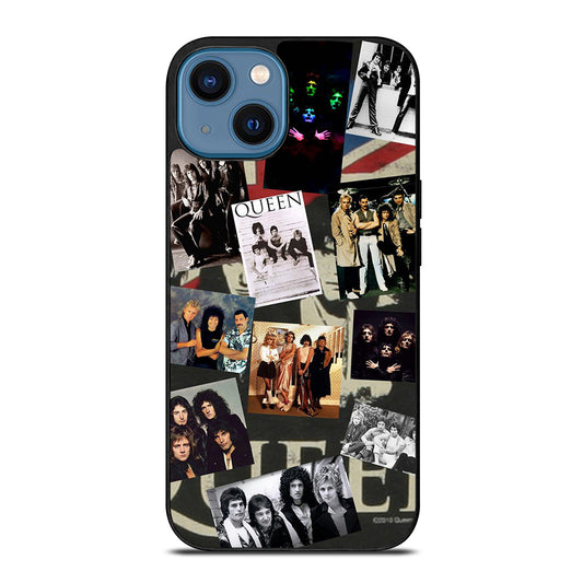 QUEEN BAND COLLAGE iPhone 14 Case Cover