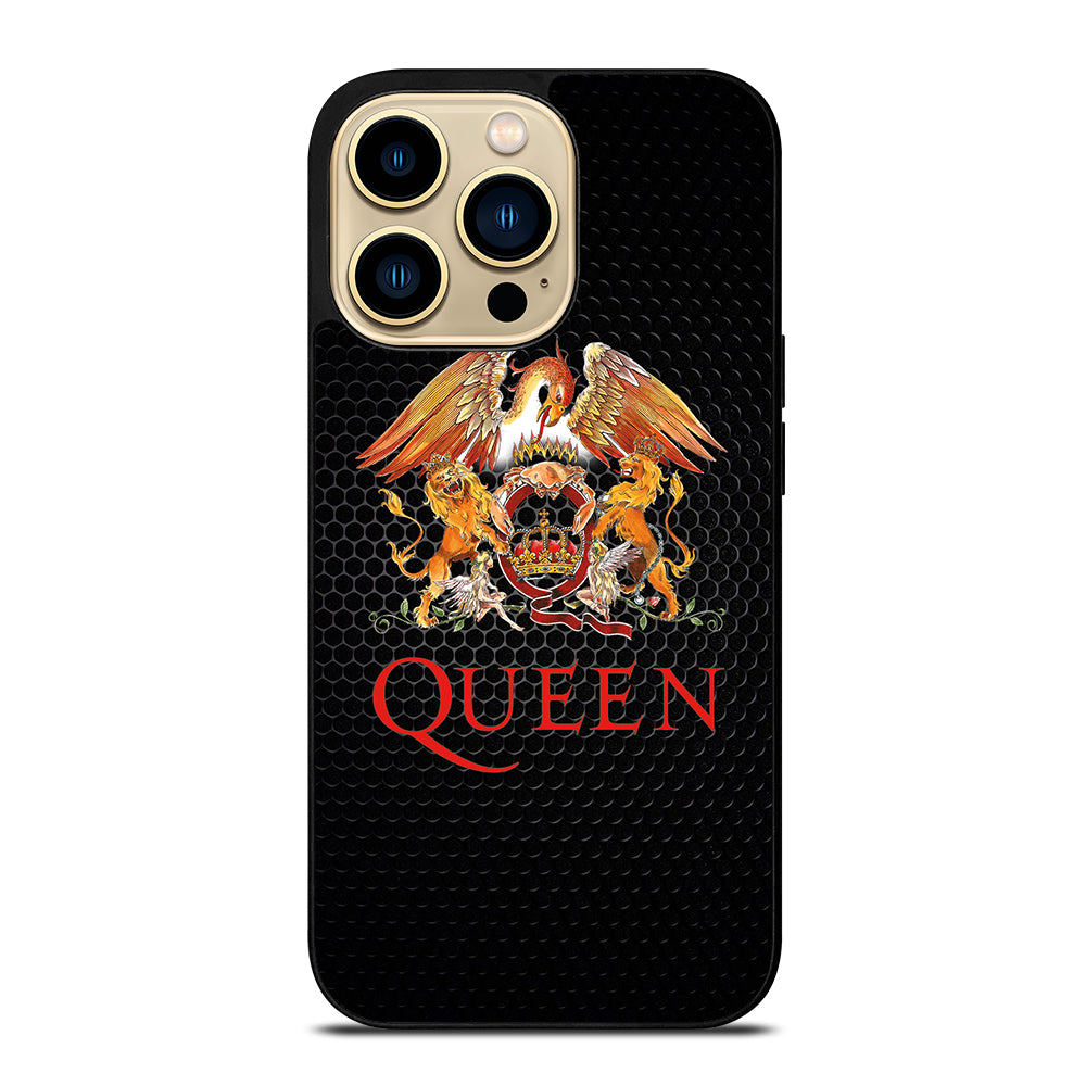 QUEEN BAND METAL LOGO iPhone 14 Pro Max Case Cover