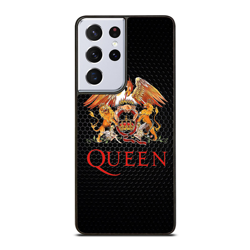 QUEEN BAND METAL LOGO Samsung Galaxy S21 Ultra Case Cover