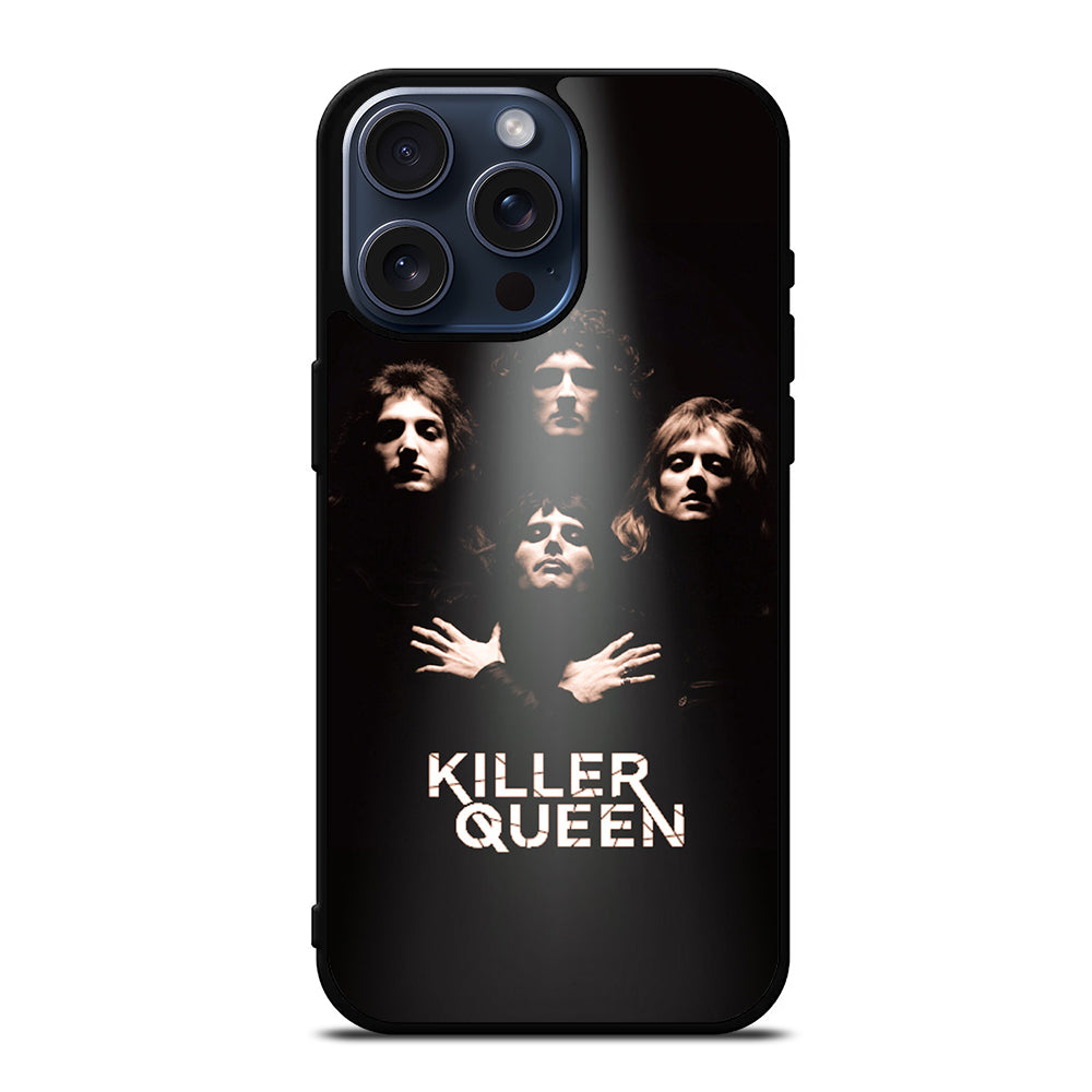 QUEEN BAND POSTER iPhone 15 Pro Max Case Cover