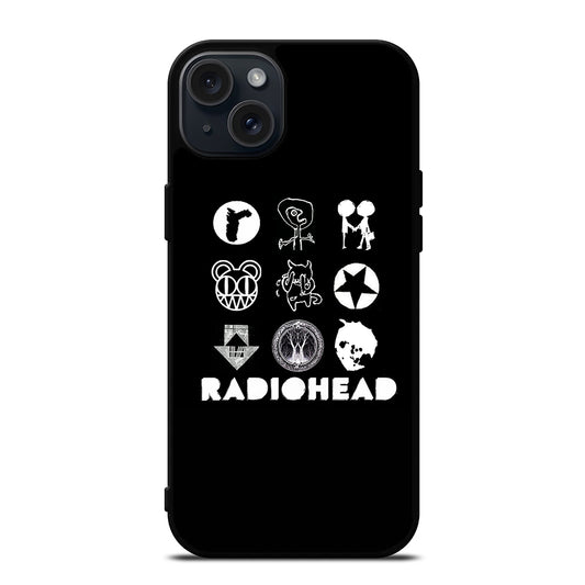 RADIOHEAD BAND LOGO iPhone 15 Plus Case Cover