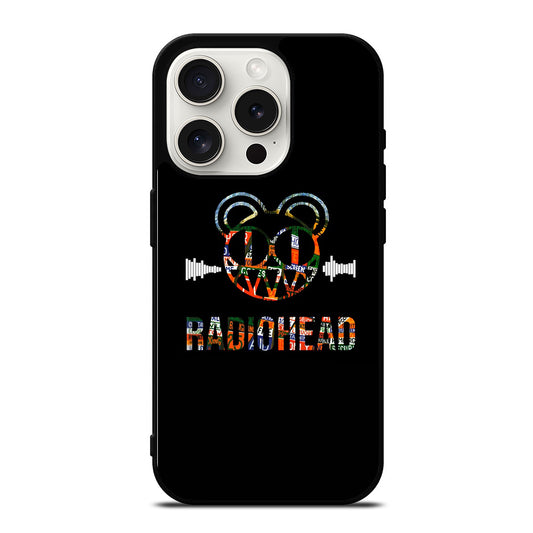 RADIOHEAD LOGO ART iPhone 15 Pro Case Cover