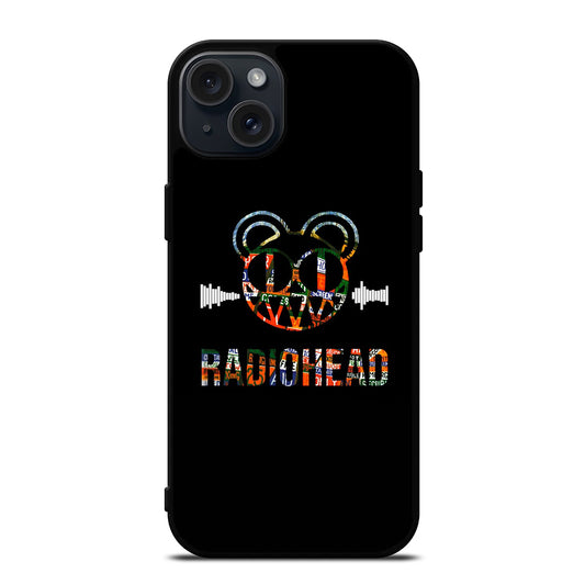RADIOHEAD LOGO ART iPhone 15 Plus Case Cover