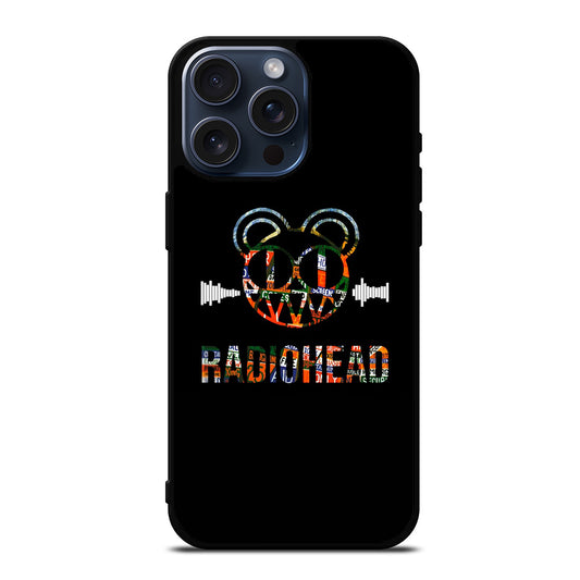 RADIOHEAD LOGO ART iPhone 15 Pro Max Case Cover