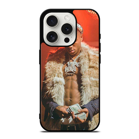 RAPPER YOUNGBOY NBA iPhone 15 Pro Case Cover