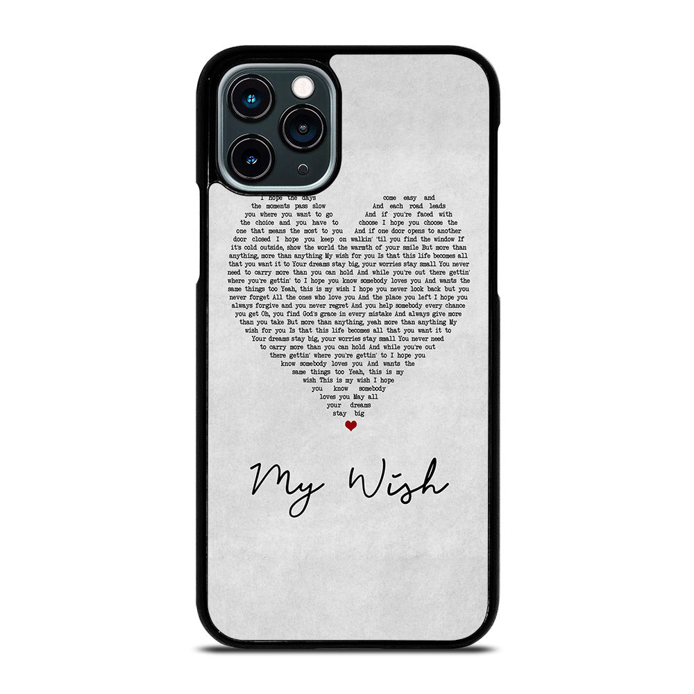 RASCAL FLATTS BAND LYRIC iPhone 11 Pro Case Cover