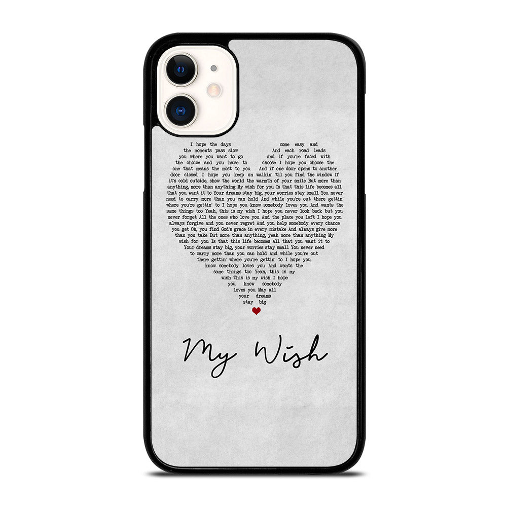 RASCAL FLATTS BAND LYRIC iPhone 11 Case Cover