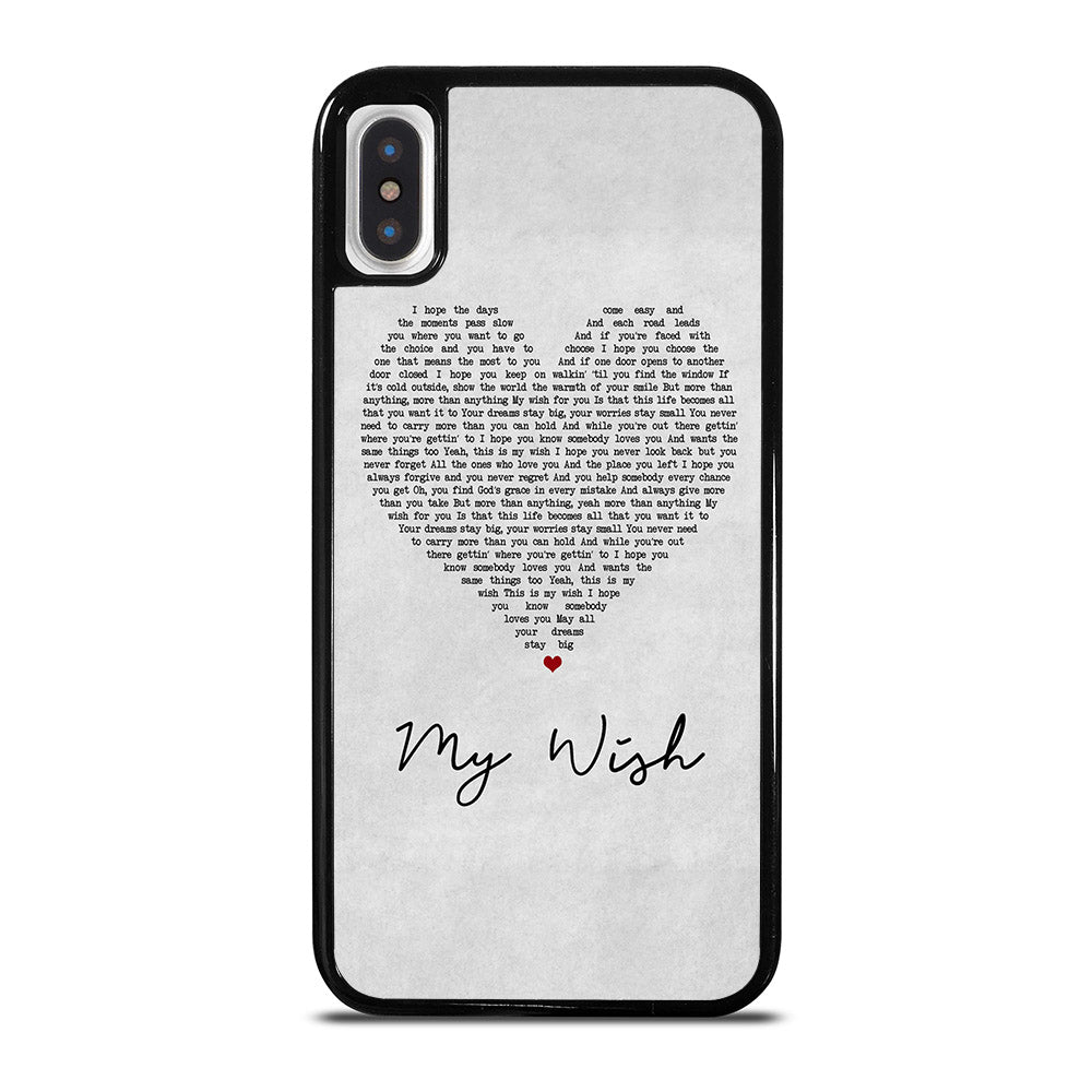 RASCAL FLATTS BAND LYRIC iPhone X / XS Case Cover